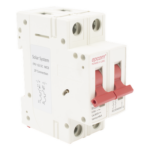 EPCOM POWERLINE FPV632PC20 – Interruptor Termomagnético DC / 2 Polos / 20 A / 800 VCC / Curva C / 6 kA / Riel DIN
