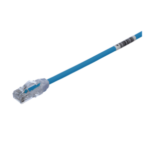 PANDUIT UTP28X7BL – Cable de Parcheo UTP Cat6A / 28AWG Diámetro Reducido / CM/LSZH / 2.13 m (7 ft) / PoE++ / -40 a 75°C