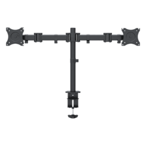 EPCOM EPS710ED2 – Montaje de Escritorio articulado para 2 monitores de 13 a 27" / Soporta hasta 10 kg / Vesa 75 x 75 / 100 x 100 / Acero / Giro: 360°
