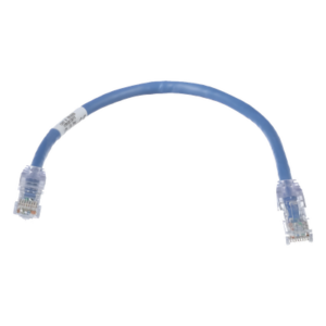 PANDUIT UTPSP1BUY – Cable de Parcheo UTP Cat6 / 24 AWG / CM / 0.3 m (1 ft) / Azul