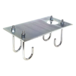 FAAC 490058 – Base de anclaje / Acero de alta resistencia / Barreras FAAC 620 / Compatible con 6 modelos