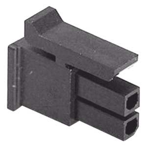 WM1783-ND – Receptáculo de dos posiciones en Conector Rectangular de Carcasa Negra de 0.118 "(3.00 mm) Molex.