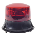 EPCOM INDUSTRIAL SIGNALING XP-1535-R – Burbuja LED giratoria / 9 LEDs / 12-30 VCC / IP65 / Montaje permanente / 1A máx.