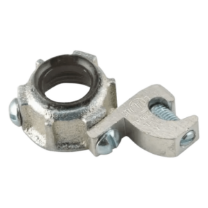 RACO HUB-1212 – Conector de Tierra para Conduit Rígido IMC / 1/2 in / Hierro Maleable / Orejeta de Conexión a Tierra / UL 514B CSA NOM