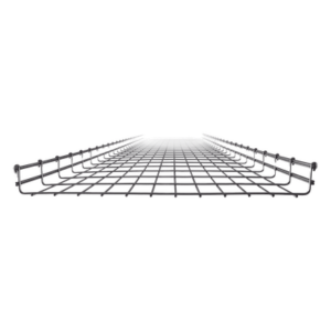CHAROFIL MG-50-438EZ – Charola Tipo Malla / 66 mm Peralte / 600 mm Ancho / 3 m Longitud / 10 pies / Electro Zinc / 630 Cables Cat6