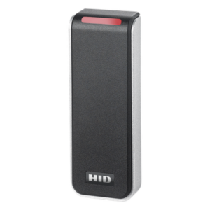 HID R20F – Lector de Control de Acceso Multitecnología / Seos, iCLASS, MIFARE, Proximity / NFC y Bluetooth 10 m (32.8 ft) / Salida Wiegand y OSDP / Montaje 45 mm