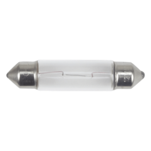 PERKO 0070-DP1-CLR – Bombilla de Repuesto para Navegación / 12 VDC / 15 W / 0.97 A / Transparente / 2 Piezas