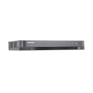 HIKVISION DS-7208HQHI-K1 – DVR 4 Megapixel / 8 Canales TURBOHD + 4 Canales IP / 1 Bahía de Disco Duro / 1 Canal de Audio / Vídeoanálisis