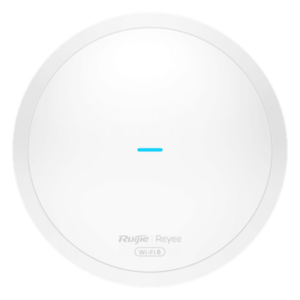 RUIJIE RG-RAP62 – Punto de acceso Wi-Fi 6 / 1.77 Gbps / Doble banda 2.4+5 GHz / MU-MIMO 2x2 / 60 m (197 ft) cobertura / Montaje en techo