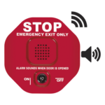 STI STI-6400WIR – Alarma de Puerta / Inalámbrica 433 MHz / Rango 300 m (984.3 ft) / Sirena 95/105 dB / Alimentación 9V o 12-24 VDC / Señal Visual de Alto