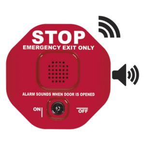 STI STI-6400WIR – Alarma de Puerta / Inalámbrica 433 MHz / Rango 300 m (984.3 ft) / Sirena 95/105 dB / Alimentación 9V o 12-24 VDC / Señal Visual de Alto