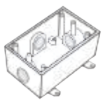 RAWELT RR-0475 – Caja Condulet / 4 Bocas / 3/4" (19.05 mm) / Aluminio Diecast / NPT / A Prueba de Intemperie / 275.5 cm³