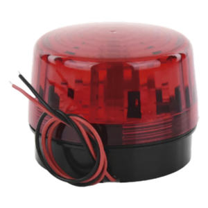 SFIRE SF-1301-BAQ – Luz Estroboscópica LED / 35 LEDs / 8 Patrones de Parpadeo / IP66 / 12-24 Vcc/Vca / Batería de Respaldo 9V