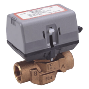 HONEYWELL HOME RESIDEO VC4013AM1000T – Válvula de Zona Motorizada / 2 Vías / 3/4" BSPT / Actuador 200-240 VAC / Cartucho Reemplazable / Agua-Glicol 60%