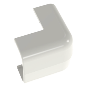PANDUIT OCF5IW-E – Esquinero Exterior / ABS / UL94V-0 FT4 / 90° / 0 a 50°C / Blanco Mate