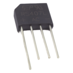 RS-407L – Puente Rectificador / 4A / 1000V / Encapsulado Compacto