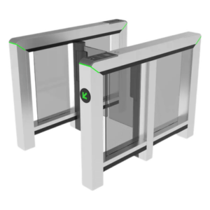 ZKTECO MARSS1000 – Puerta de Velocidad / Un Solo Carril / Sensores Infrarrojos 8 a 12 Pares / Acero Inoxidable SUS304 / Panel de Lectura Multitecnología / Motor Sin Escobillas / Controlador PGIC Integrado