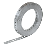 ANCLO ANC-CPF10 – Cinta Perforada / 19 mm Ancho / 0.5 mm Espesor / 10 m Longitud / 32.8 ft / Acero Pregalvanizado