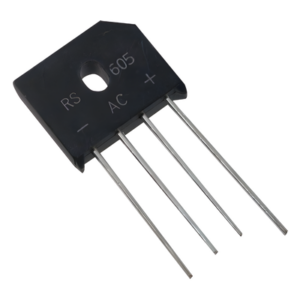 SYSCOM RS-605 – Puente Rectificador / 6 A / 600 V PIV / 420 V RMS / Silicio / -55°C a +150°C