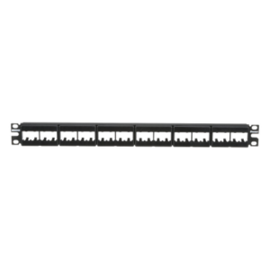 PANDUIT CPPL24WBLY – Panel de Parcheo Modular / 24 Puertos / 1UR / Plano / Sin Blindaje / Mini-Com / 19 Pulgadas