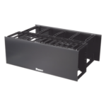 PANDUIT NM4 – Organizador de Cables Horizontal / Alta Densidad / Doble Acceso Frontal y Posterior / Rack 19in / 4UR / 7ft Equivalente