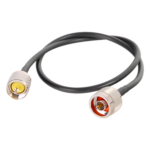 EPCOM INDUSTRIAL SN-58U-UHF-60 – Jumper Coaxial / 60 cm (1.97 ft) / RG-58U / N Macho a UHF Macho / 50 Ω / Blindaje 95%