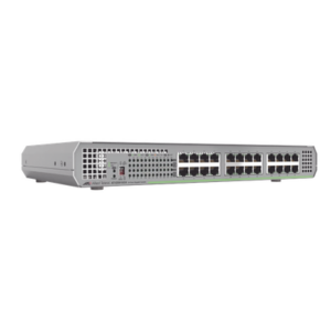 ALLIED TELESIS AT-GS910/24-10 – Switch no administrado / 24 puertos Gigabit / 48 Gbps / 35.7 Mpps / 1.12 x 0.69 x 0.14 pies