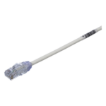 PANDUIT UTP28X1 – Cable de Parcheo UTP / Cat6A 500 MHz / 28AWG Diámetro Reducido / CM-LSZH Doble Clasificación / 0.3 m (1 pie) / PoE 802.3bt
