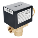 HONEYWELL BMS VS93B20NT – Válvula de Control Eléctrica 3 Vías / Fancoil / Retorno por Resorte NC / 110 V CA / DN20 (3/4") NPT / PN20 / On/Off