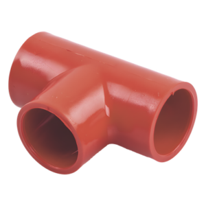SAFE FIRE DETECTION INC. RP-5204 – Cople en T para Tubería de Aspiración / Diámetro ¾ Pulgada / Material CPVC Resistente al Fuego / Certificación UL / Cumplimiento NFPA / Espacios Abiertos Aprobados
