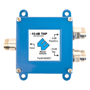 WILSONPRO / WEBOOST 859-907 – Separador TAP / -10 dB / 700-2500 MHz / 50 Ohm / N Hembra / 0.75 lb