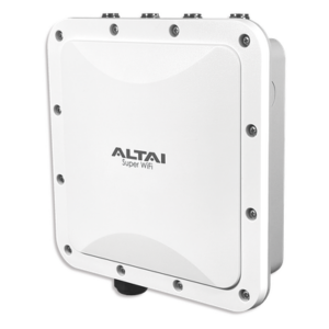 ALTAI TECHNOLOGIES AX600-X – Punto de Acceso Industrial / Wi-Fi 6 / Doble Banda 2.4/5 GHz / 2x2 MIMO / 512 Usuarios / Cobertura 400 m (1312 ft) / IP67 / Puerto 2.5G + SFP