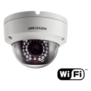HIKVISION DS-2CD2120F-IW – Mini Domo IP 2MP para Exterior, WIFI, IR 30m, día/noche real, dWDR, 3D-DNR, ONVIF, MicroSD, Hik-Connect P2P