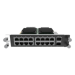 NOVASTAR H-16XRJ45-2FSC – Tarjeta de envío LED 4K / 16 puertos RJ45 Gigabit / 2 puertos STP / 10.4M píxeles / 2 slots