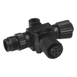 SIMRAD 000-0119-79 – Conector Tipo T Micro-C / Expansión NMEA 2000 / Diseño Marino / Paquete 100 Unidades