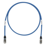 PANDUIT STP6X2BU – Patch Cord Cat6A / Blindado S/FTP / 500 MHz / 26 AWG / 0.61 m (2 ft) / CM/LS0H / Azul