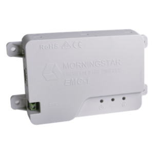MORNINGSTAR MC-1 – Convertidor Ethernet a MeterBus / Monitoreo Remoto IP / 12V 24V 48V DC / MODBUS / Controladores MPPT PWM