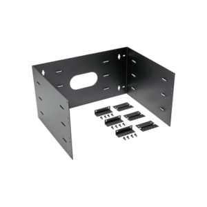 PANDUIT WBH6E – Rack Abierto de Pared con Bisagras / 6 UR / 19 in / Profundidad 401 mm (15.8 in) / Carga 60 lb (27.21 kg) / Acero Negro