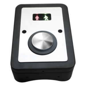 ACCESSPRO PROBUTTON – Botón de Petición de Cruce Peatonal / IP65 / Operación -40°C a 80°C / Alimentación AC 85-265V o DC 12-24V / Salida 500W / Gabinete 640 x 480 x 120 mm