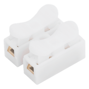 EPCOM POWERLINE PCON2 – Conector Push / 2 Contactos / 250V / 10A / -40°C a 100°C / Cables 0.5-3.5 mm² / Material Antiflama