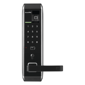 PRO-LOCK-FP – Cerradura inteligente con teclado Touch Screen, Apertura con huella digital/Tarjeta Mifare/Contraseña