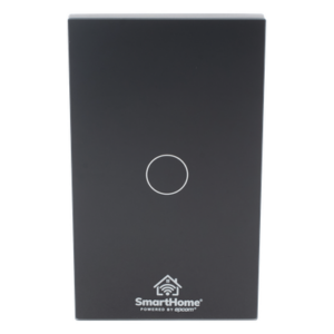 SMARTHOME BY EPCOM SHS411W – Interruptor Inteligente Wi-Fi / 1 Canal / 100-250V / Control por Voz / 2.4 GHz / 120mm x 72mm