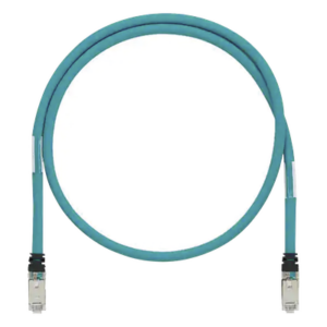 PANDUIT ISTPH6X2.5MTL – Patch Cord Cat6A Industrial 600V / Blindado SF/UTP / 26 AWG / 2.5 m (8.20 ft) / Aqua