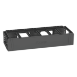 PANDUIT PR2HF2 – Organizador de Cables Horizontal / Rack 19 pulgadas / 2UR / Cubierta Magnética Doble Bisagra / Aberturas para Cat 6 y 6A / 484 x 90 x 202 mm (19 x 3.5 x 7.9 in)