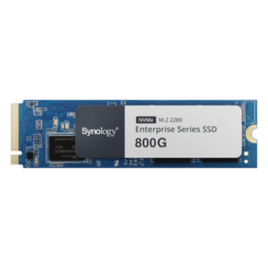 SYNOLOGY SNV5420-800G – SSD NVMe M.2 Enterprise / 800 GB / 660K IOPS Lectura / 120K IOPS Escritura / 3100 MB/s Secuencial / 2900 TBW