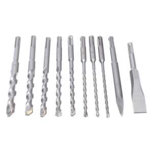 MAKITA D-45820 – Juego de Brocas y Cincéles SDS PLUS / 10 Piezas / 3/16'' a 9/16'' / 6-1/4'' (158 mm) Largo Estándar