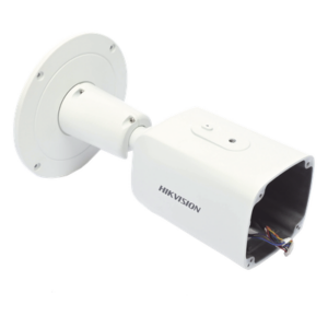 HIKVISION 200437395 – Tapa Trasera para Cámara IP / Salida de Cable Hermética / Base con Soporte / Sin Tornillería