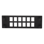 PANDUIT FPONEAP12 – Placa para Adaptadores de Fibra Óptica / 12 Posiciones / Compatible con Gabinetes FPONE3 y FPONE4 / 4.53' x 41.6' x 5.12'
