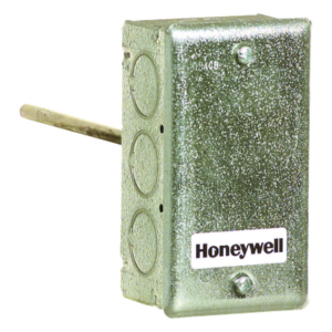 HONEYWELL BMS C7041D2001/U – Sensor de Temperatura por Inmersión / Termistor NTC 20 kΩ / Elemento 6 pulgadas (152 mm) / Rango -40 a 121 °C (-40 a 250 °F) / Caja de Conexiones