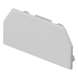 PANDUIT T45ECIW – Tapa Final para Canaleta / PVC Rígido UL94 V-0 / Temperatura 0 a 50°C / Instalación Pared, Techo o Piso / Blanco Mate